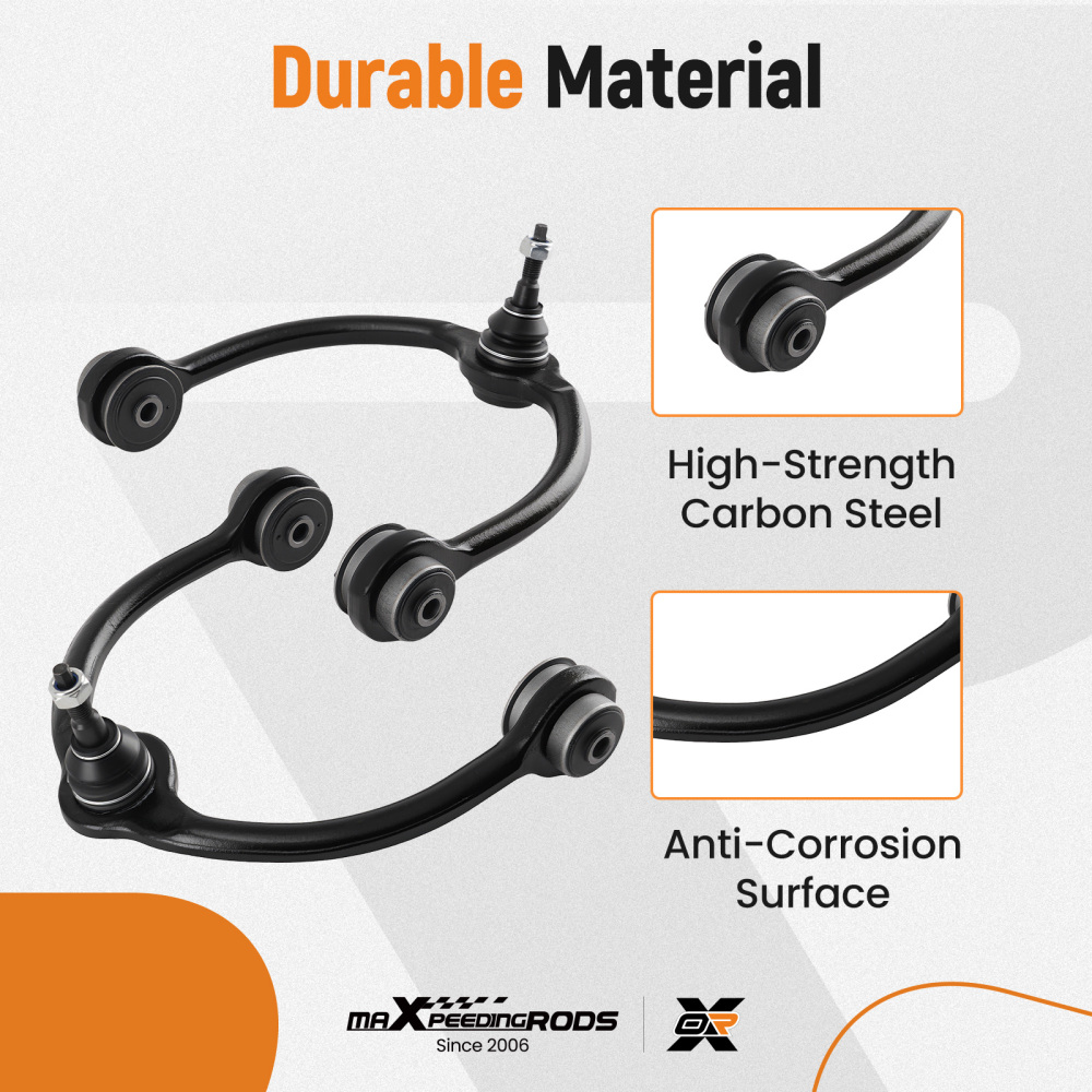 10x Front Suspension Set Control Arm For 2005 -10 compatible for Jeep Commander Grand Cherokee