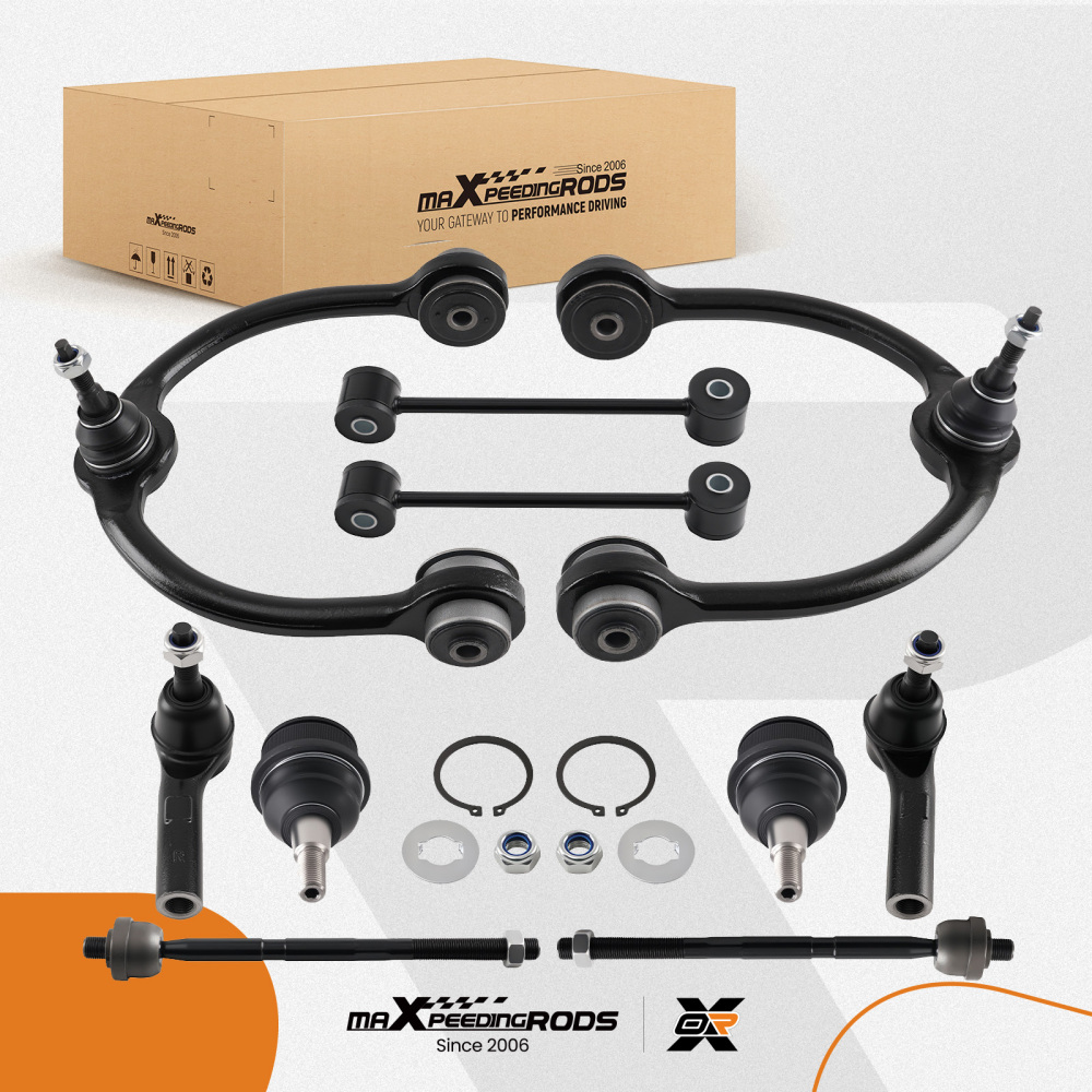 10x Front Suspension Set Control Arm For 2005 -10 compatible for Jeep Commander Grand Cherokee