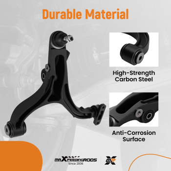 1x Front Left Lower Control Arm w/ Ball Joint Kit compatible for Jeep Commander 2006 - 2010