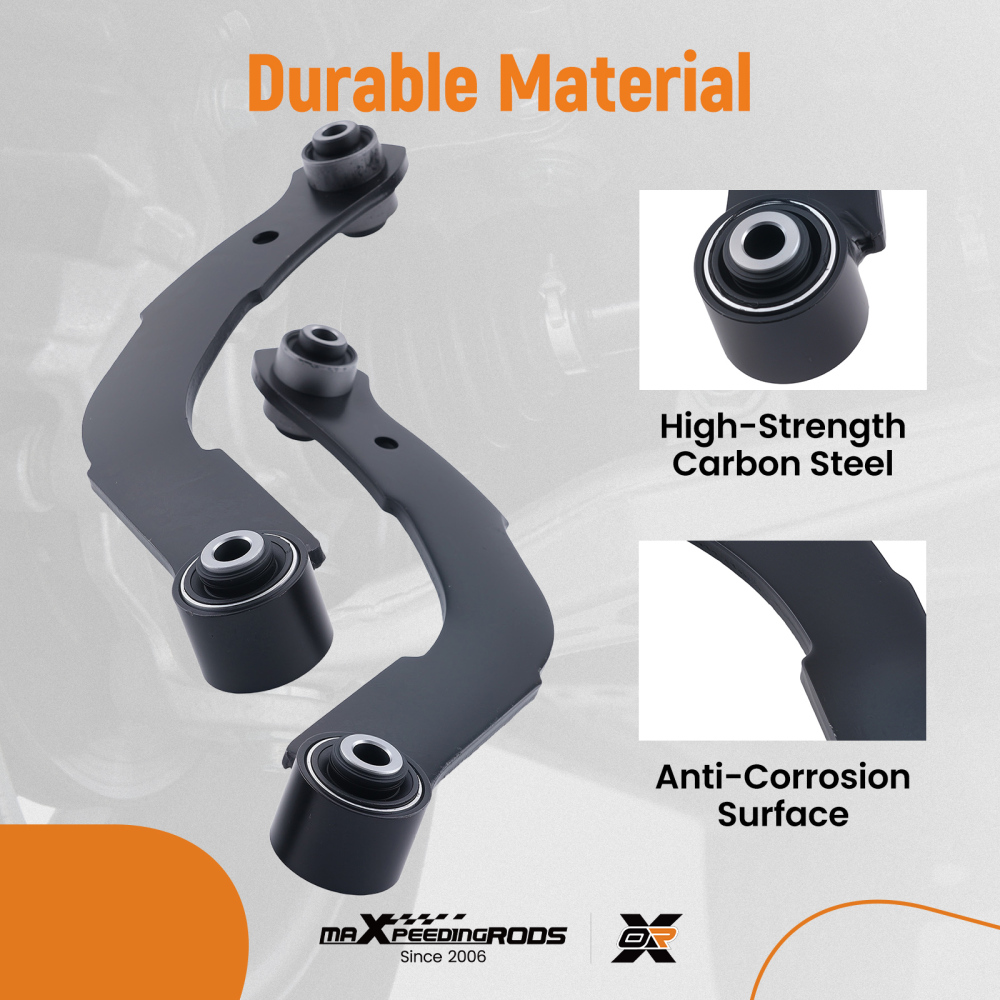 2x Rear Upper Control Arms Lateral Links for 07-17 compatible for Jeep Compass Patriot Caliber