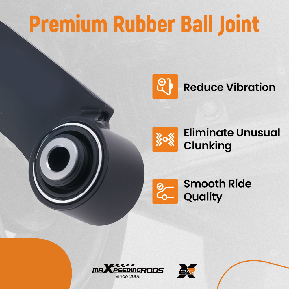 2x Rear Upper Control Arms Lateral Links for 07-17 compatible for Jeep Compass Patriot Caliber