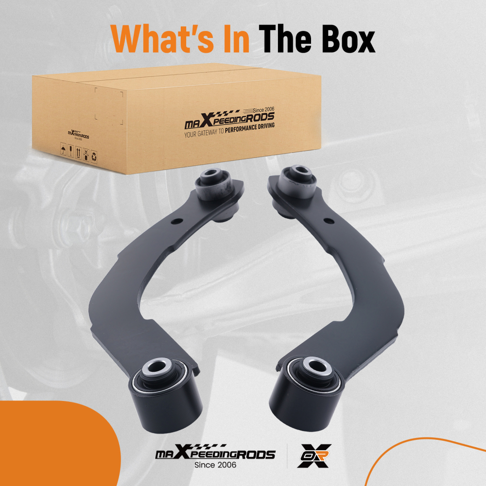 2x Rear Upper Control Arms Lateral Links for 07-17 compatible for Jeep Compass Patriot Caliber