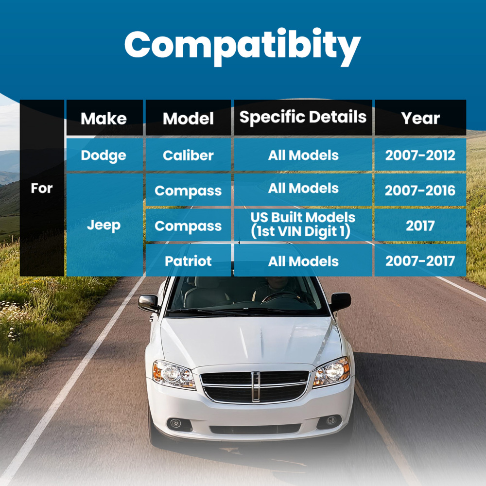 Front Lower Control Arm Ball Joint Driver compatible for Dodge Caliber compatible for Jeep Compass Patriot