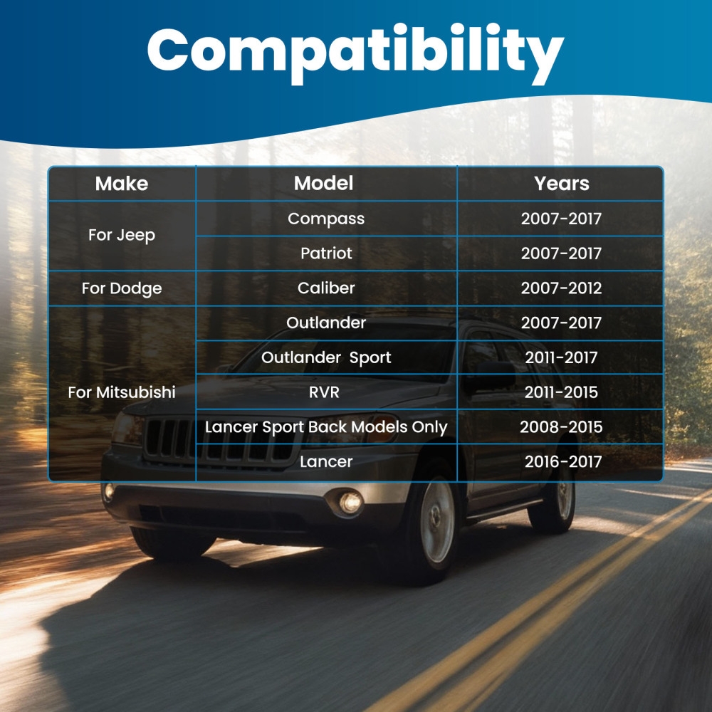 Control Arm Assembly compatible for Jeep Compass Patriot 2007-2017 RK100114 CMS251165