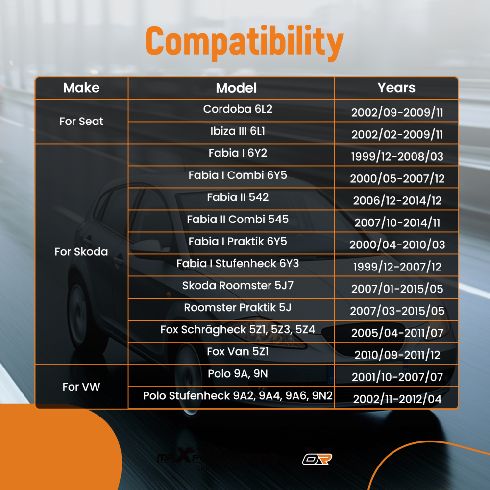 2 BRACCI DI CONTROLLO ANTERIORI INFERIORI compatibile per VW POLO FOX compatibile per SEAT IBIZA compatibile per SKODA FABIA