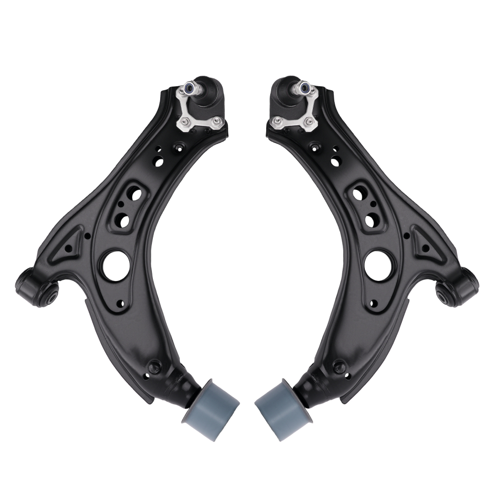 2 BRACCI DI CONTROLLO ANTERIORI INFERIORI compatibile per VW POLO FOX compatibile per SEAT IBIZA compatibile per SKODA FABIA