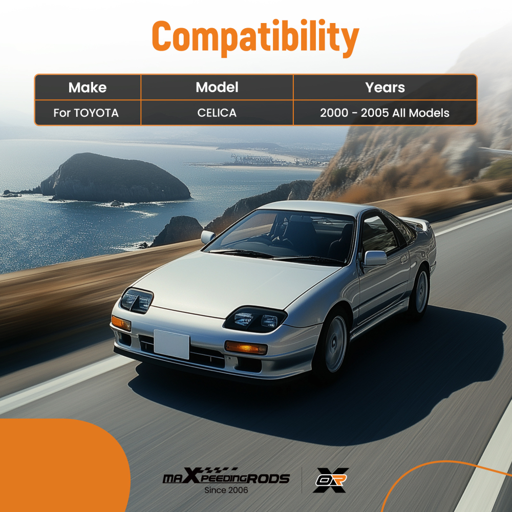 8x Front Lower Control Arm Sway Bar Link Tie Rod End compatible for TOYOTA CELICA 2000-2005