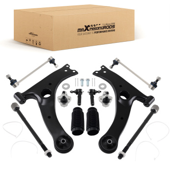 10PC Control Arm Ball Joint Suspension compatible for Toyota Corolla 2009-2013