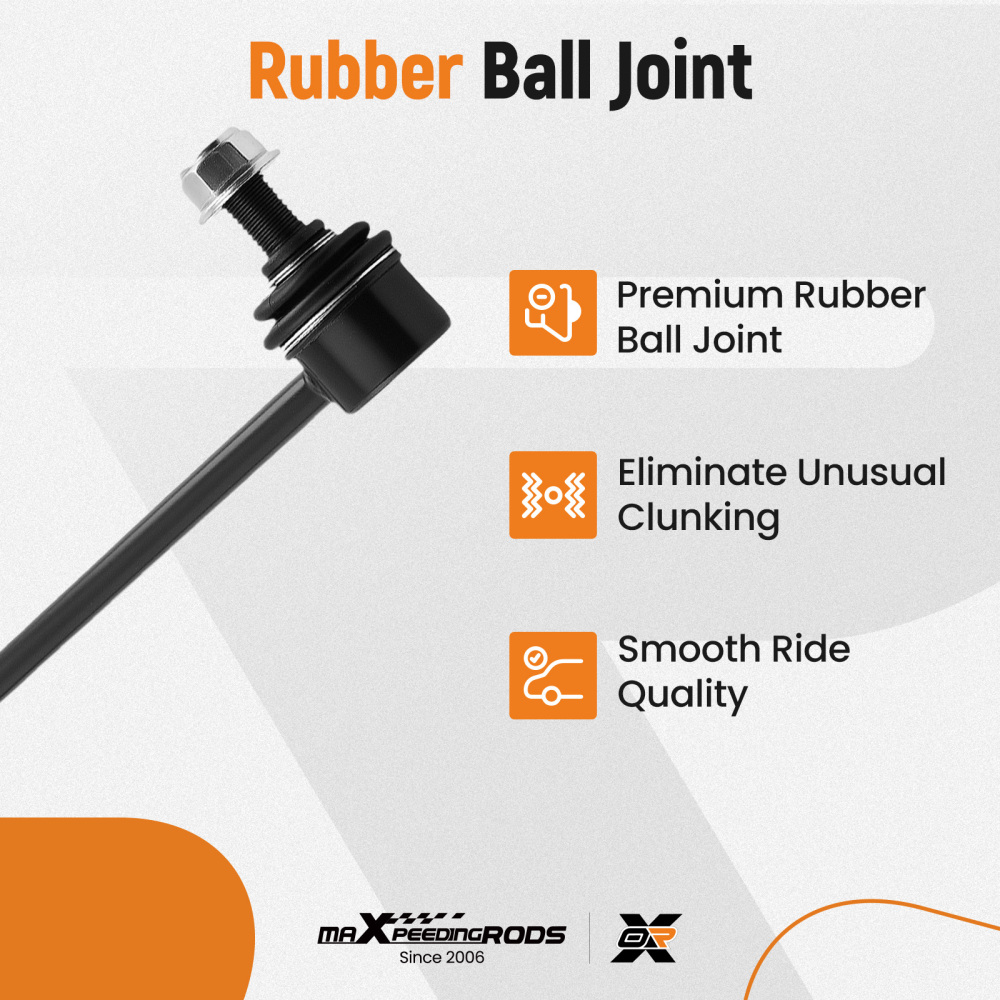 Front Ball Joint Sway Bar Link Tie Rod Kit compatible for Toyota Corolla 2009-2018 K90309