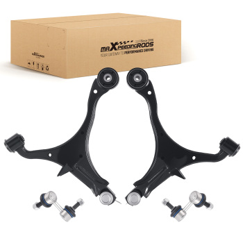 6pcs Front Lower Control Arms Lower Ball Joint Sway Bar Compatible For Honda CR-V 2002-2006