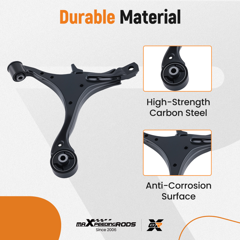 1x Front Lower Left Driver Control Arm for 2002 2003 2004 2005 2006 compatible for Honda CR-V