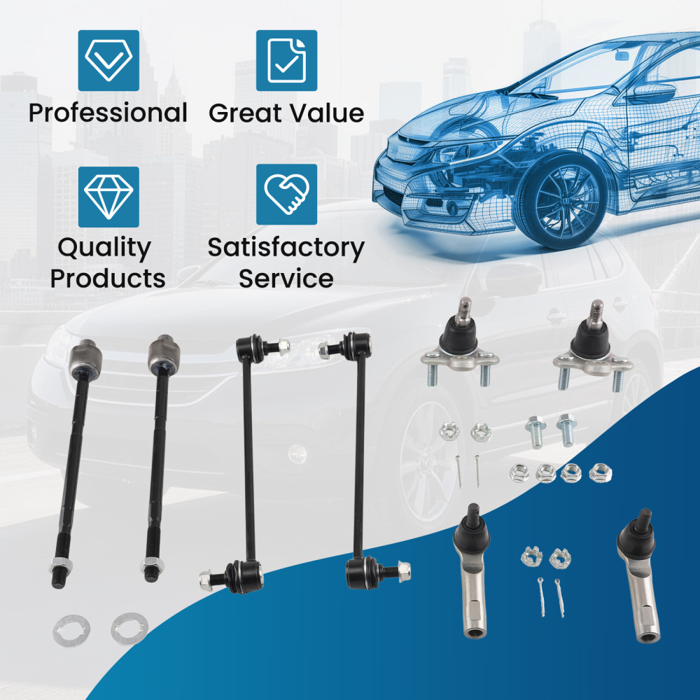 maXpeedingrods 8Pcs Suspension Kit Compatible for Honda CR-V 2007-2011