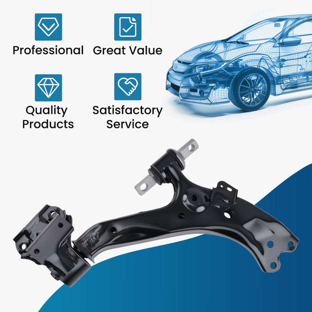 Front Right Lower Control Arm w/ Ball Joint for 2015 2016 compatible for Honda CR-V CRV