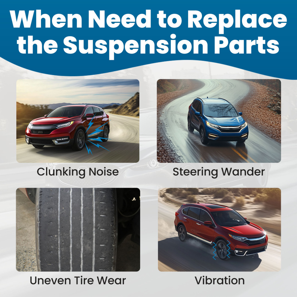 Front Right Lower Control Arm w/ Ball Joint for 2015 2016 compatible for Honda CR-V CRV