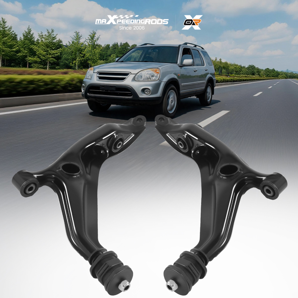 2x Front Lower Suspension Control Arm Set For 1997 - 2001 compatible for Honda CR-V K640323