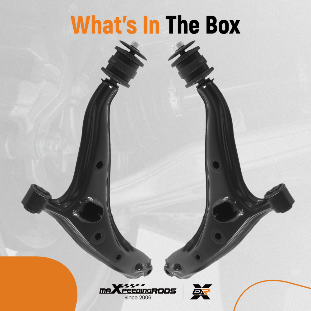 2x Front Lower Suspension Control Arm Set For 1997 - 2001 compatible for Honda CR-V K640323