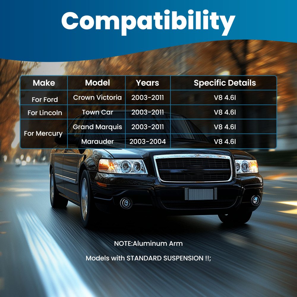 Lower Control Arm W/ball Joint Driver Side for Crown Victoria 2003-2011 CMK80396