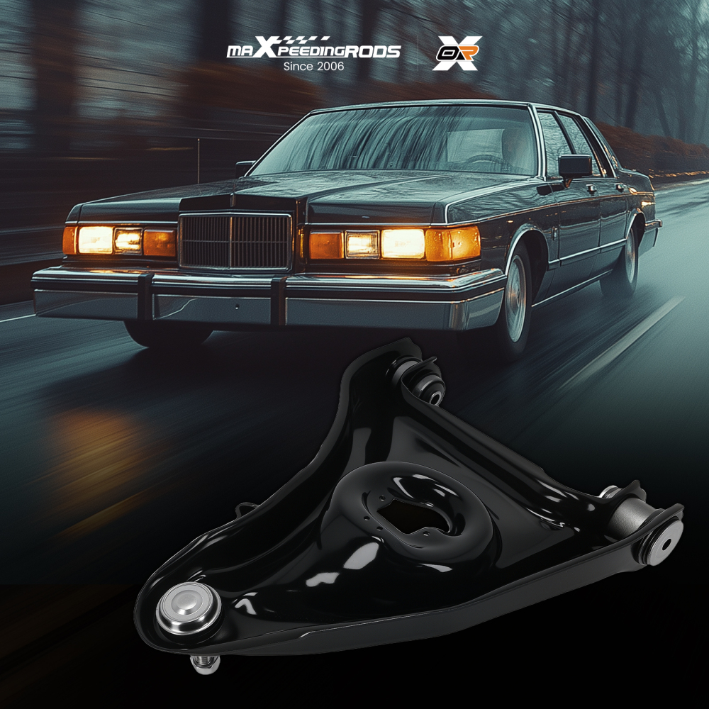 1x Lower Front Left Control Arm For Town Car compatible for Mercury Grand Marquis 1995-2002