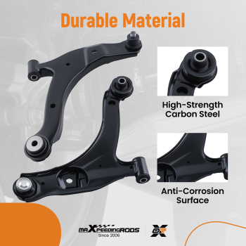 Front Lower Control Arms Tie Rods Sway Bars compatible for Chrysler PT Cruiser 2001 - 2010