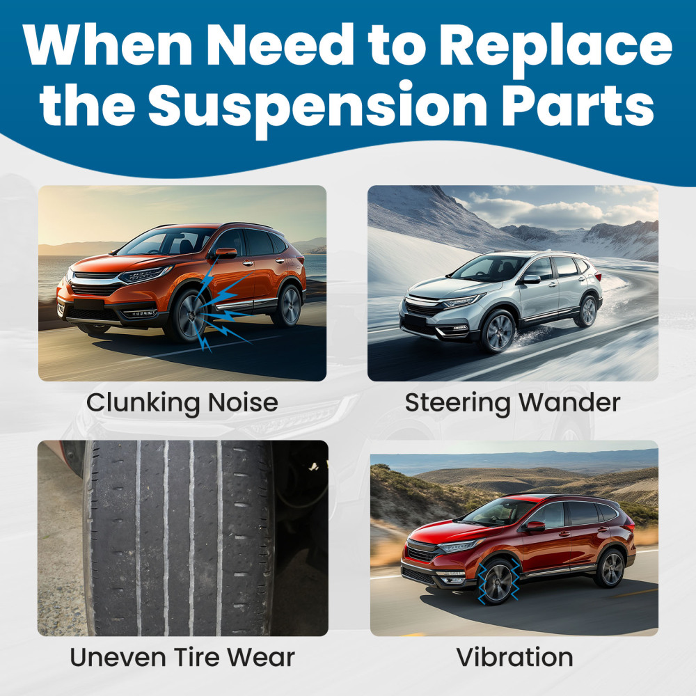 maXpeedingrods 2Pcs K100046 Rear Upper Control Arms for Honda CR-V 2007-2016