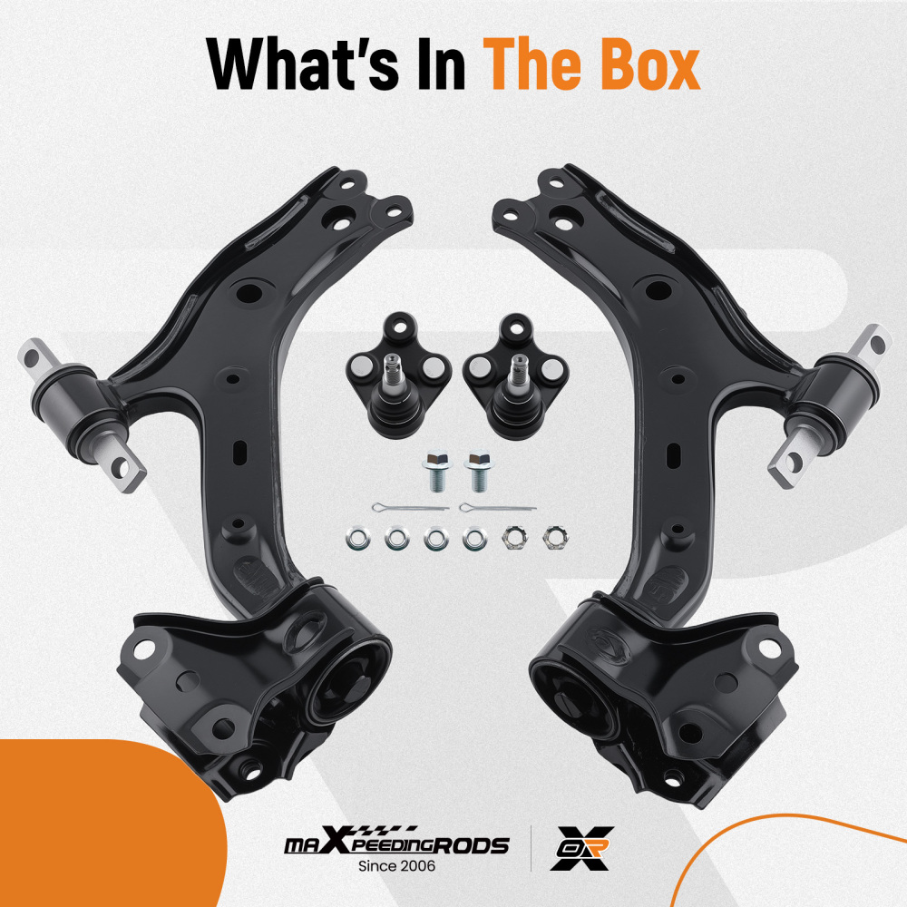 2pcs Front Lower Control Arms w/Ball Joint Assembly for 2015-2016 compatible for Honda CR-V