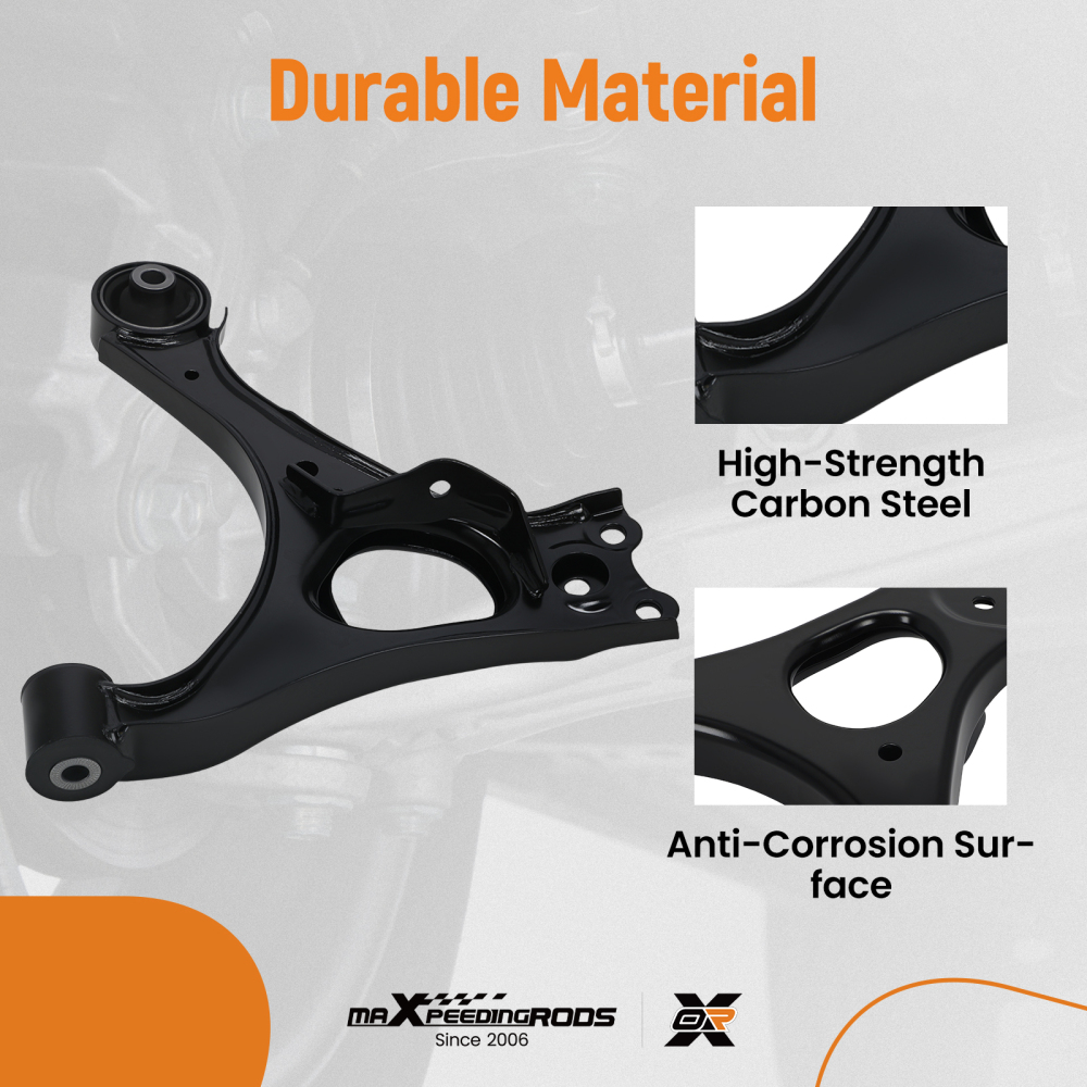 Front Left Lower Control Arm With Bushing compatible for Honda Civic compatible for Acura CSX