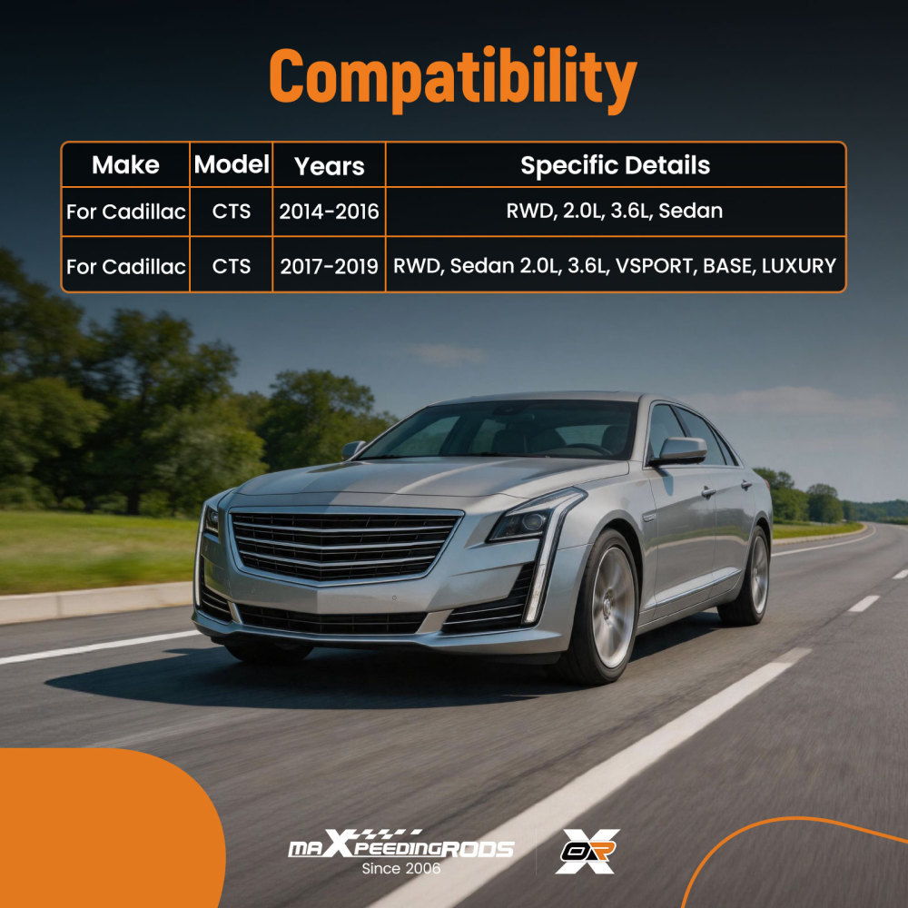 10x Front Lower Rearward Control Arms Kit compatible for Cadillac CTS 2014-2019 RWD 3.6L