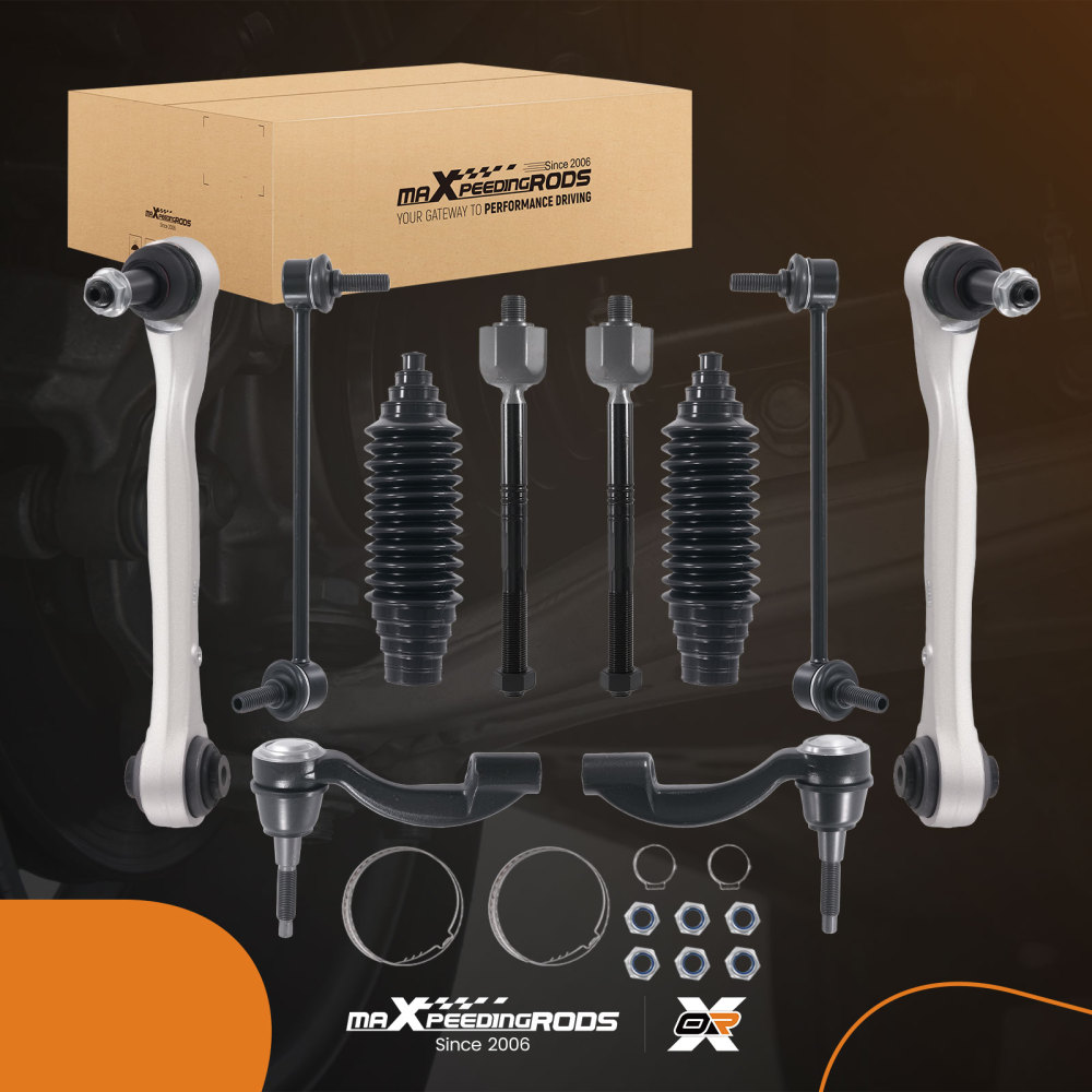 10x Front Lower Rearward Control Arms Kit compatible for Cadillac CTS 2014-2019 RWD 3.6L