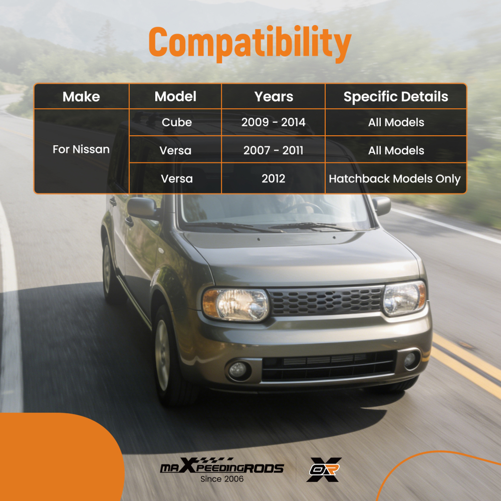 10pc Front Lower Control Arm Ball Joint Tie Rod Sway Link compatible for Nissan Cube Versa