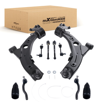 10x Front Lower Control Arm Ball Joint Sway Bar Link TieRod compatible for MAZDA CX-7 07-12