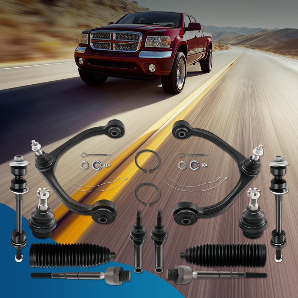 maXpeedingrods 12Pc Front Upper Control Arm w/Ball Joint for Dodge Dakota 2005-2010