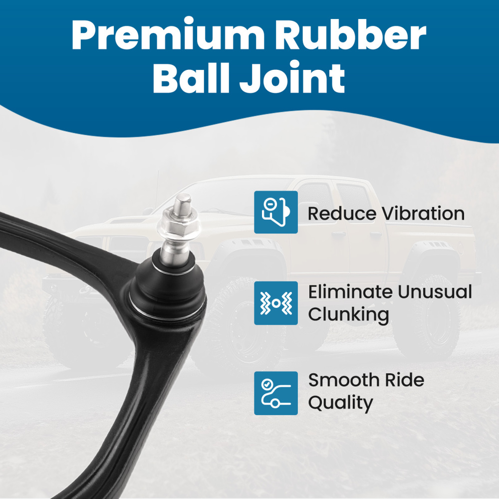 maXpeedingrods 12Pc Front Upper Control Arm w/Ball Joint for Dodge Dakota 2005-2010