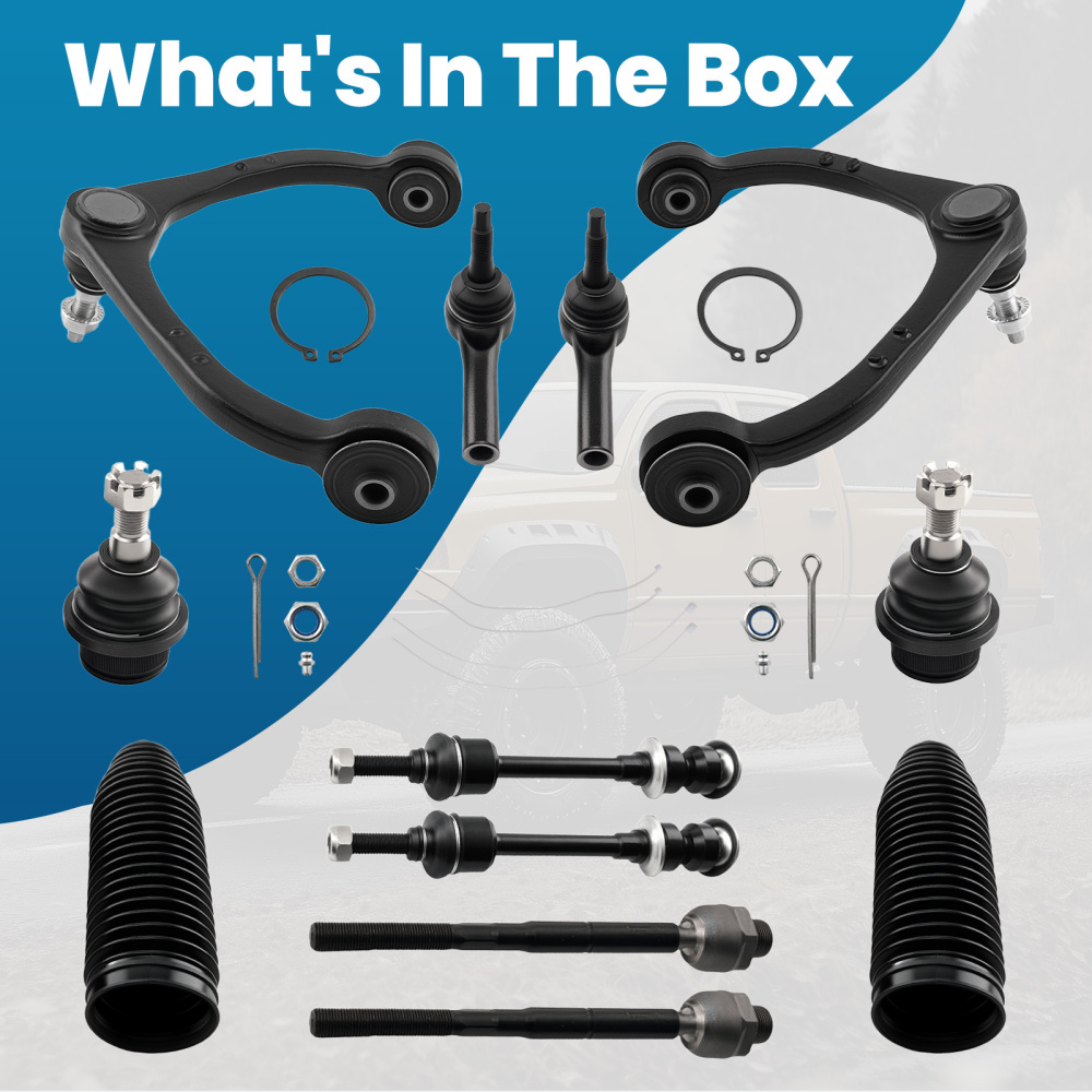 maXpeedingrods 12Pc Front Upper Control Arm w/Ball Joint for Dodge Dakota 2005-2010