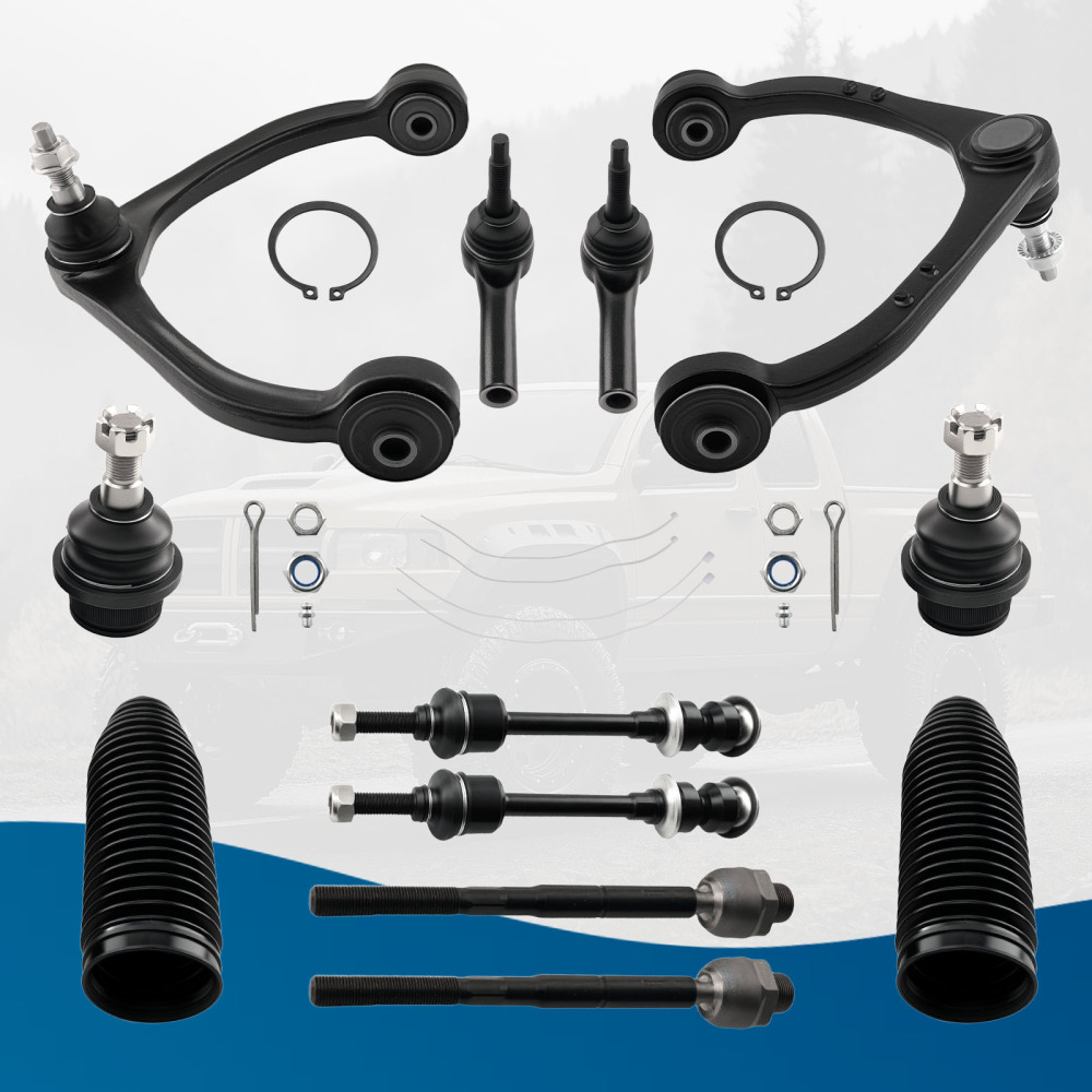 maXpeedingrods 12Pc Front Upper Control Arm w/Ball Joint for Dodge Dakota 2005-2010