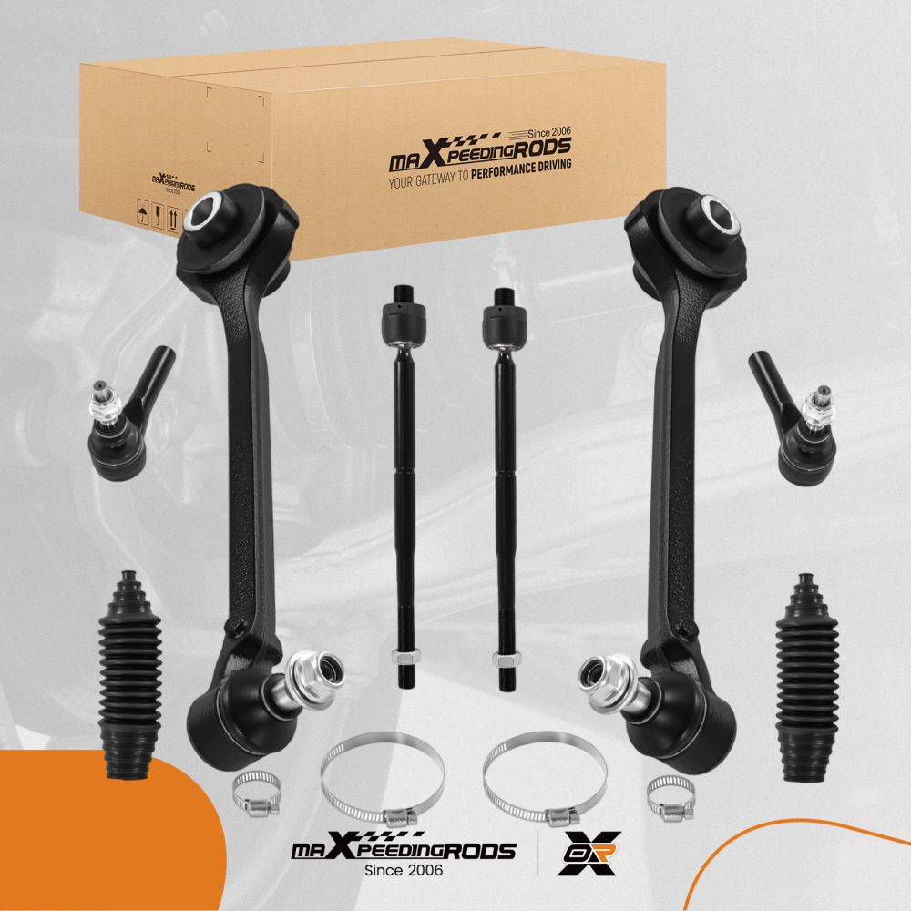 Front Lower Control Arms Ball Joint Tie Rod compatible for Dodge Charger Challenger 300 RWD
