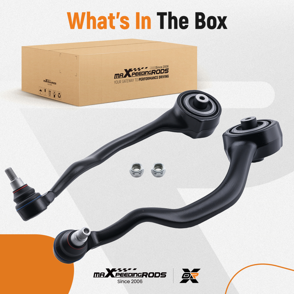 PAIR FRONT SUSPENSION WISHBONES CONTROL ARM LH+RH compatible for LAND ROVER L462 L405 L494