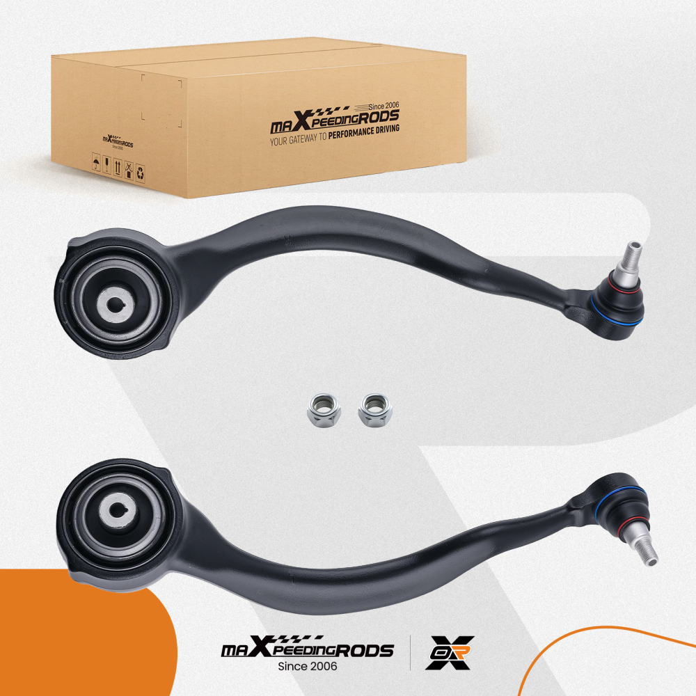 PAIR FRONT SUSPENSION WISHBONES CONTROL ARM LH+RH compatible for LAND ROVER L462 L405 L494