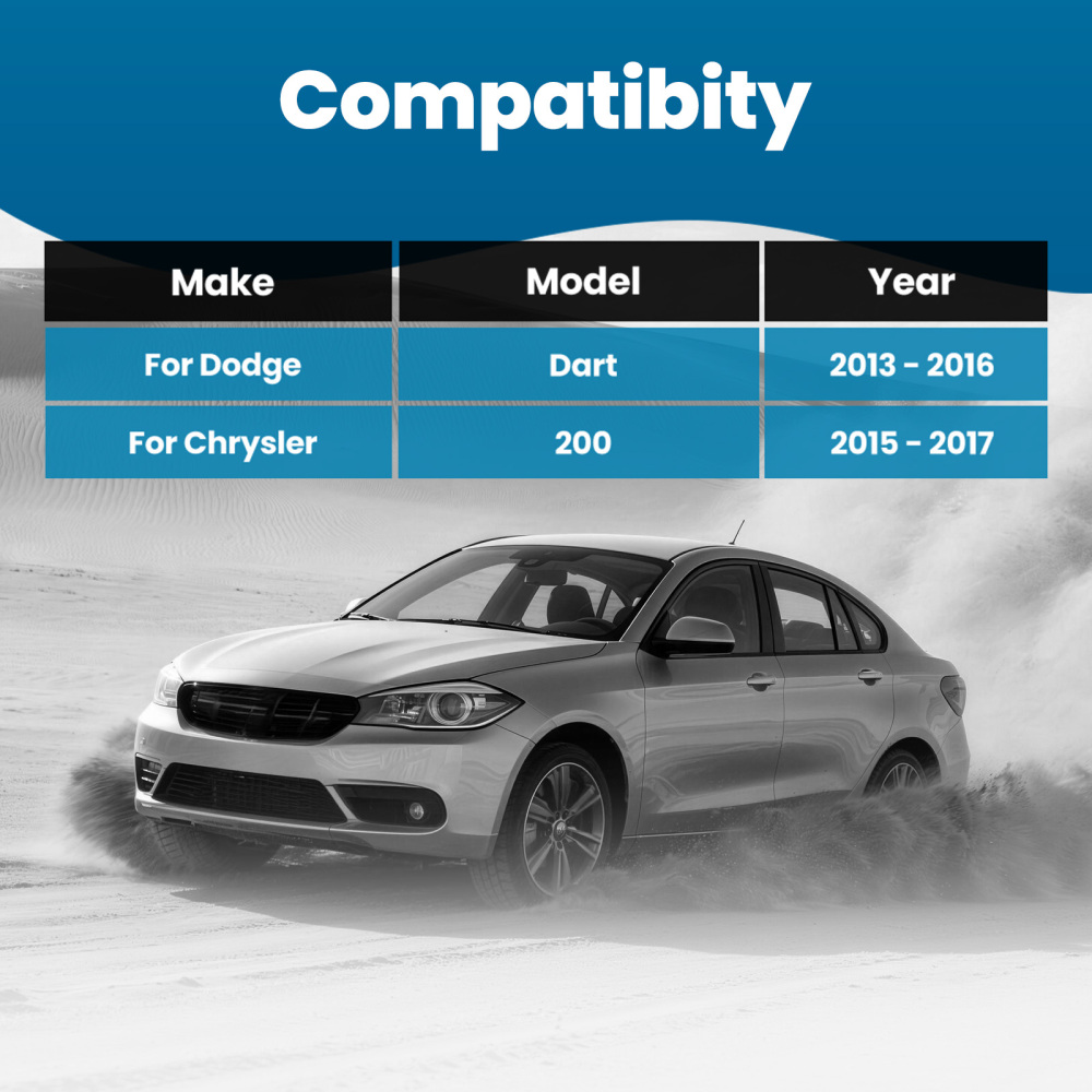 maXpeedingrods Front Right Lower Control Arm Compatible for Chrysler 200 2015-2017