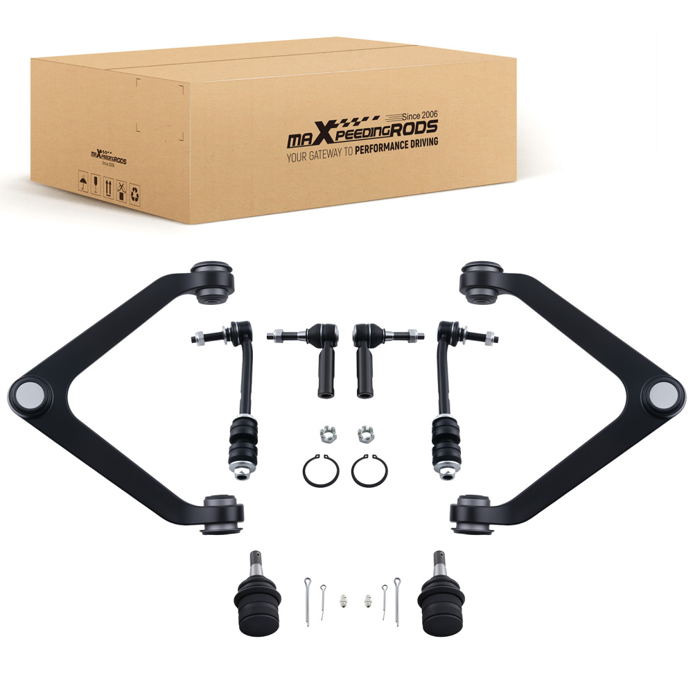 Front Upper Control Arms Ball Joints Sway Bars compatible for Dodge Durango Aspen 2007-2009