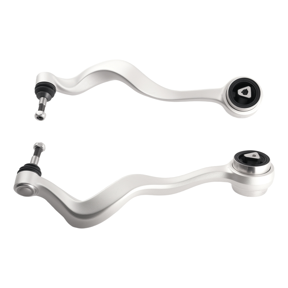 Front Control Arm + Sway Bar Link + Tie Rod compatible for BMW 2004 2005 2006 2007 08 09 10