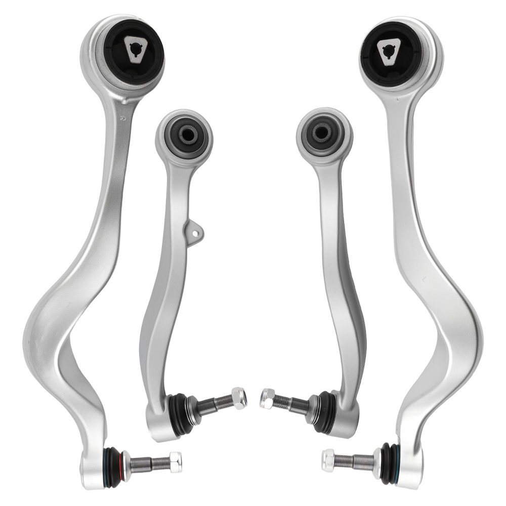 4X BRACCI DI CONTROLLO DELLA SOSPENSIONE ANTERIORE INFERIORE compatibile per BMW 5ER E60 E61