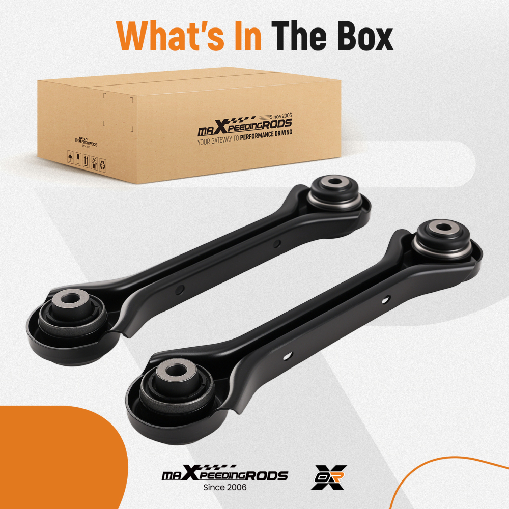 REAR UPPER SUSPENSION CONTROL ARMS LEFT + RIGHT compatible for BMW 3ER E90 E91 1ER E88 E82