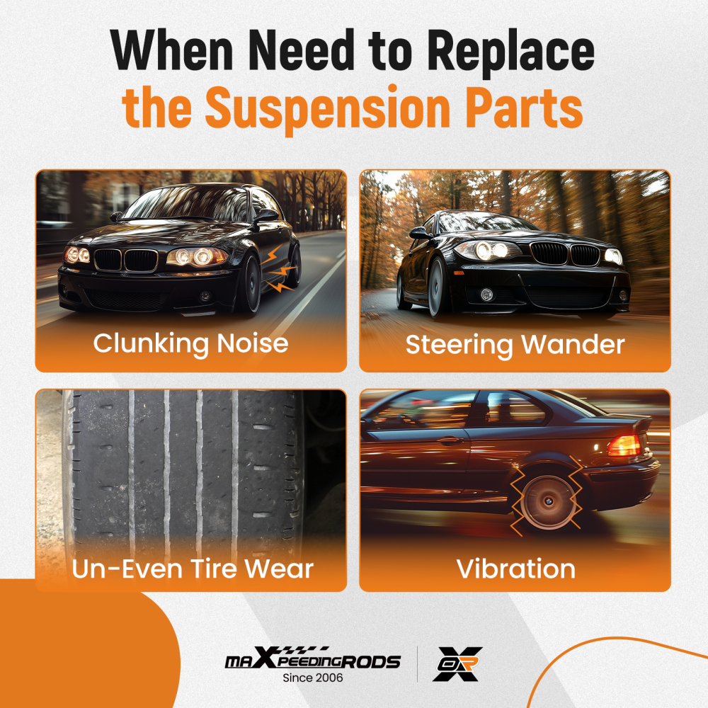 REAR UPPER SUSPENSION CONTROL ARMS LEFT + RIGHT compatible for BMW 3ER E90 E91 1ER E88 E82