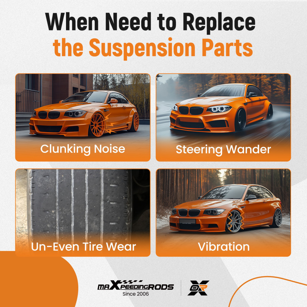 10pcs Rear Wishbone Suspension Control Arm Set compatible for BMW 1 Series E81 E87 E82 E88