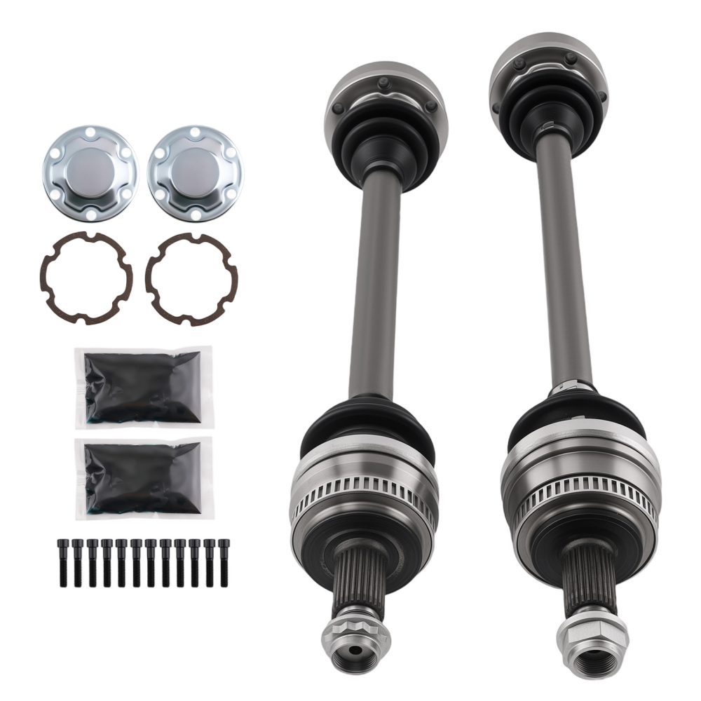 BRAS DE SUSPENSION + ENSEMBLE DESSIEU CV compatible pour BMW E81 E87 E88 E82 E90 E92 E91