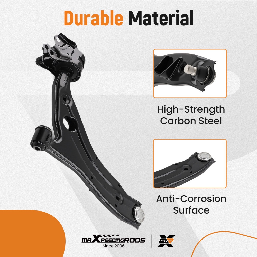 1x Front Lower Right Control Arm w/ Ball Joint compatible for FORD Edge MKX 2007-2014 2015