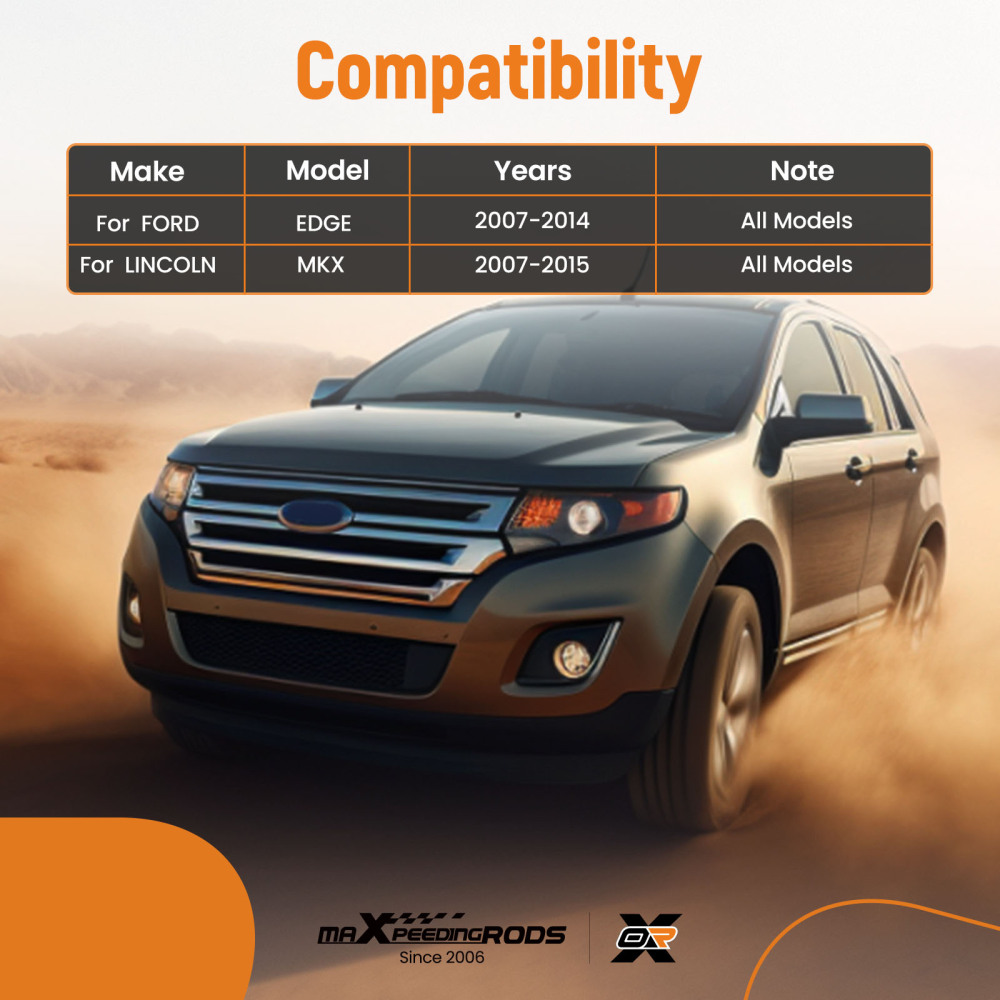 1x Front Lower Right Control Arm w/ Ball Joint compatible for FORD Edge MKX 2007-2014 2015