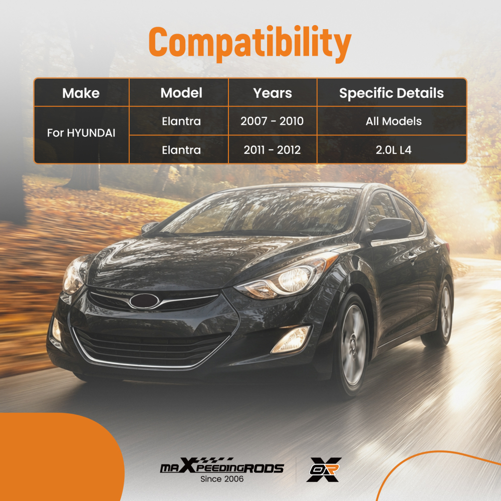 Front Left Lower Control Arm compatible for Hyundai Elantra 2007 - 2012 K641580 521731