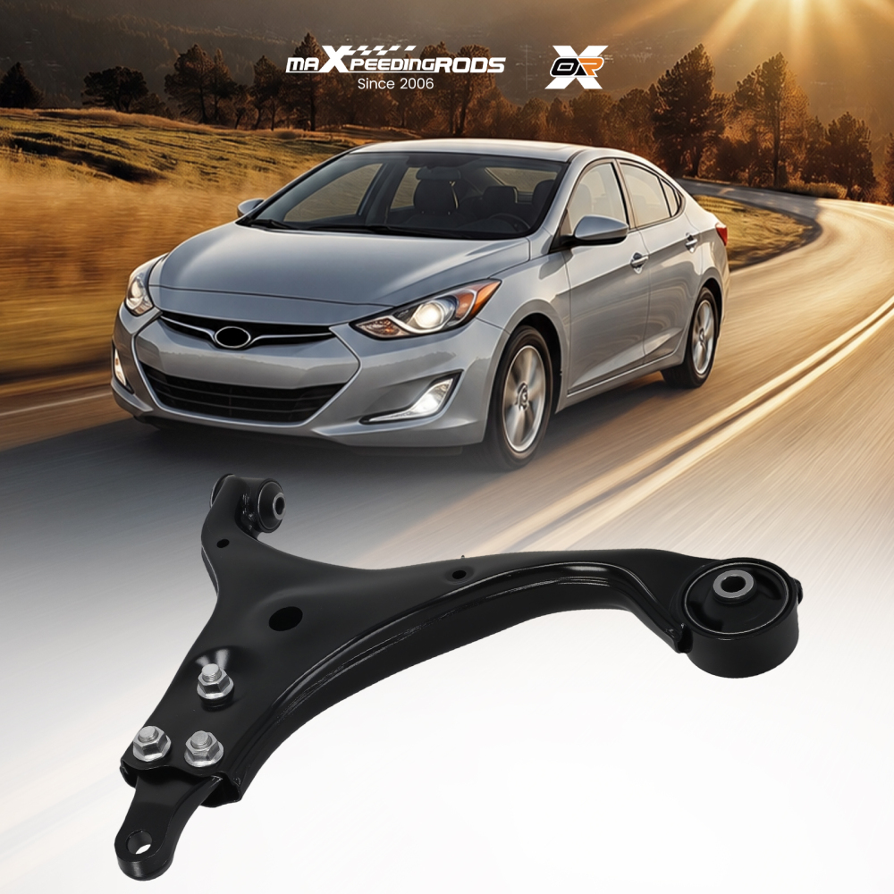 Front Left Lower Control Arm compatible for Hyundai Elantra 2007 - 2012 K641580 521731