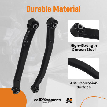 2pc Rear Upper Rearward Control Arm for Elantra 2007-2012 compatible for Kia Optima 2006-2010